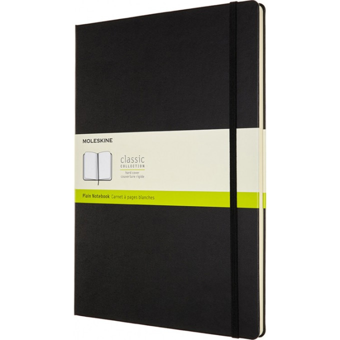 Блокнот MOLESKINE CLASSIC A4 нелинованный, чёрный QP112