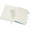 Блокнот MOLESKINE Classic Large, нелинованный, голубой QP062B35