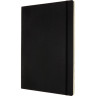 Блокнот MOLESKINE Classic Soft A4, клетка, чёрный QP642