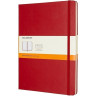 Блокнот MOLESKINE Classic XLarge, пунктирная разметка, красный QP093F2
