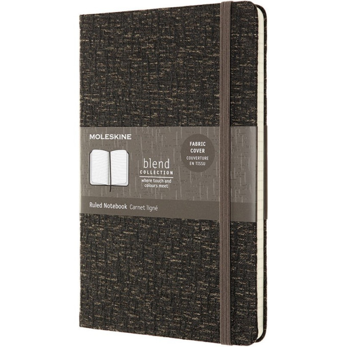 Блокнот MOLESKINE Blend Limited Edition Large, линейка, коричневый LCBD05QP060A