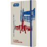 Блокнот MOLESKINE LIMITED EDITION STAR WARS LARGE, линейка, белый LESWD02QP060