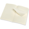 Блокнот MOLESKINE VOLANT LARGE, линейка, оранжевый/голубой QP721F16B24