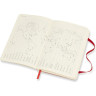 Еженедельник MOLESKINE Academic Soft WKNT Pocket, красный DSF218WN2