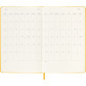 Еженедельник MOLESKINE LE CLASSIC WKNT LARGE DHM212WN3Y23 темно-оранжевый