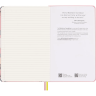 Еженедельник MOLESKINE MOMOKO SAKURA недатированный 130х210мм обложка текстиль DHUNDBSU07WN3NB
