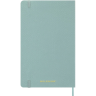 Еженедельник MOLESKINE PRECIOUS & ETHICAL MAMBA Large 130х210мм, обложка экокожа, 144стр., бирюзовый DSPRETK812WN3B