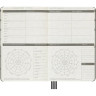 Набор MOLESKINE LE SMILEY ежедневник/блокнот/ручка-роллер Large черный LESMILEYKAWSET