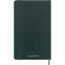 Блокнот MOLESKINE LIMITED EDITION PRECIOUS & ETHICAL BOA 130х210 мм, 240 стр., линейка, мягкая обложка, темно-зеленый QP616B14VCAPRIBOX