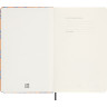 Еженедельник MOLESKINE LE PRESCIOUS & ETHICAL SILK 130х210 мм недатированный, обложка текстиль, 240 стр., оранжевый DHUND12PSILK3BBOX